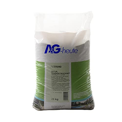 Filtersand A&G-heute AG-Heute Min2C 25kg Körnung 0.7-1.2 mm