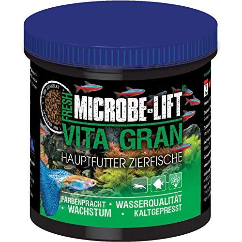 Fischfutter Granulat MICROBE-LIFT Vita Gran – Alleinfutter für Fische