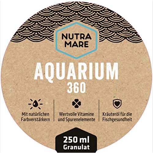 Fischfutter Granulat Nutramare Aquarium360 Friedfisch 250ml