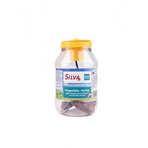 Fliegenfalle Silva Behälter – natürlicher Wirkstoff wiederverwendbar