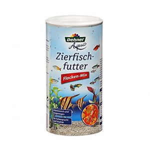 Flockenfutter Fische Dehner Aqua Zierfischfutter Flocken-Mix, 1 l