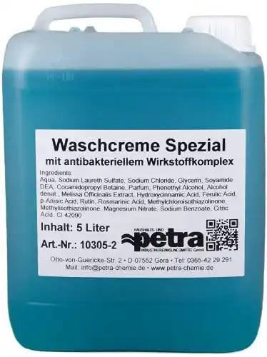 Flüssigseife 10l Petra Cremeseife spezial [2×5 Liter Kanister]
