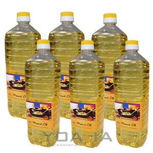 Frittieröl H&S 6er Pack 100% Erdnuss-Öl [6x 1000ml] Erdnussöl