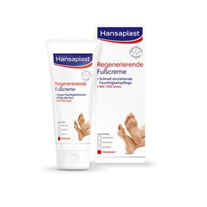 Fußcreme Hansaplast Regenerierende (100 ml), Fußpflege mit Urea