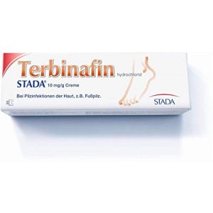 Fußpilz Creme TERBINAFINHYDROCHLORID STADA 10 mg/g, 30 g