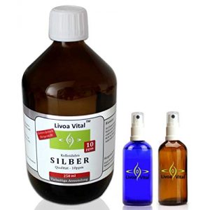 Fußpilz-Spray Livoa Vital Kolloidales Silber 10PPM – 250ml