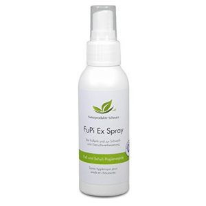 Fußpilz-Spray Naturprodukte Schwarz – FuPi Ex – Fußspray 100ml
