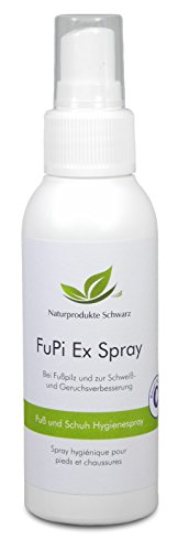 Die beste fusspilz spray naturprodukte schwarz fupi ex fussspray 100ml Bestsleller kaufen