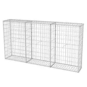 Gabionen vidaXL Gabione 200x30x100cm Steinkorb Steingabione