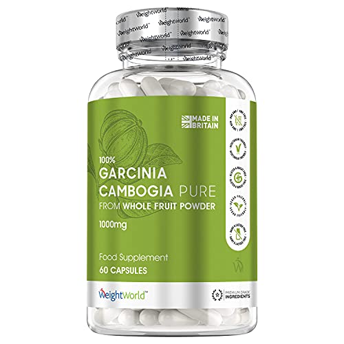 Garcinia Cambogia WeightWorld Kapseln 1000mg – Pure Garcinia