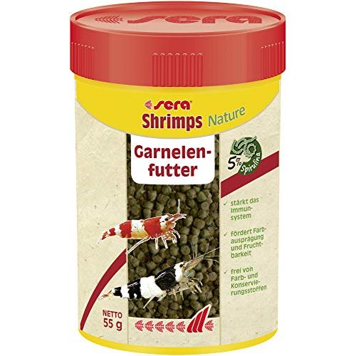 Die beste garnelenfutter sera shrimps nature 100 ml 55 g mit spirulina Bestsleller kaufen