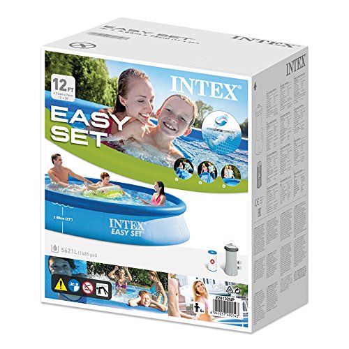 Gartenpool Intex Easy Pool Set 366 x 76 cm mit Filteranlage