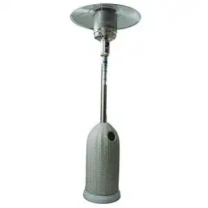 Gasheizstrahler ACTIVA Brolly Rattan 13 KW Heizstrahler, 220cm