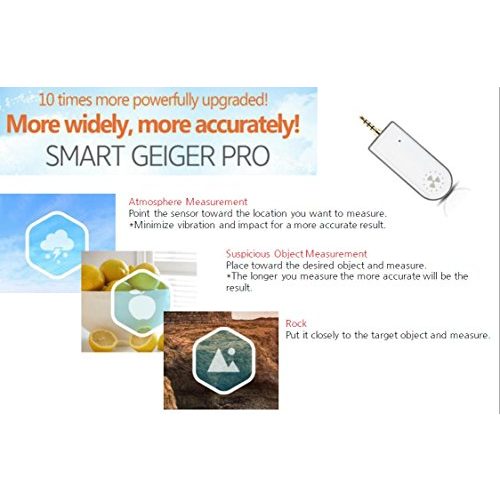 Geigerzähler Smart Lab Smart Geiger Pro SGP-001 für Smartphone