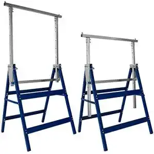 Gerüstbock Deuba 2x 7-fach höhenverstellbar 81-130 cm 400 kg