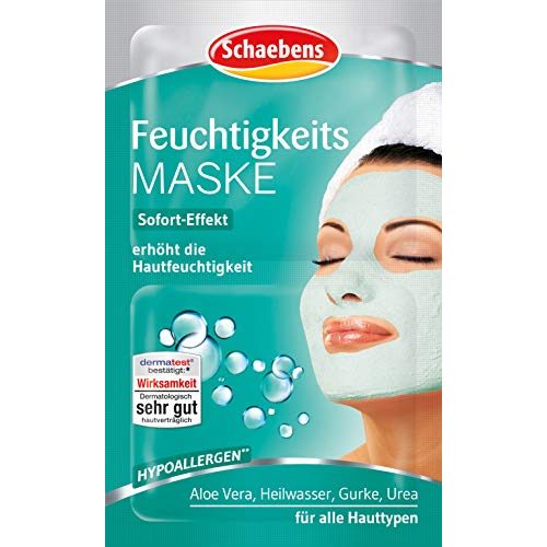 Gesichtsmasken Schaebens Feuchtigkeits Maske, 100 Ml