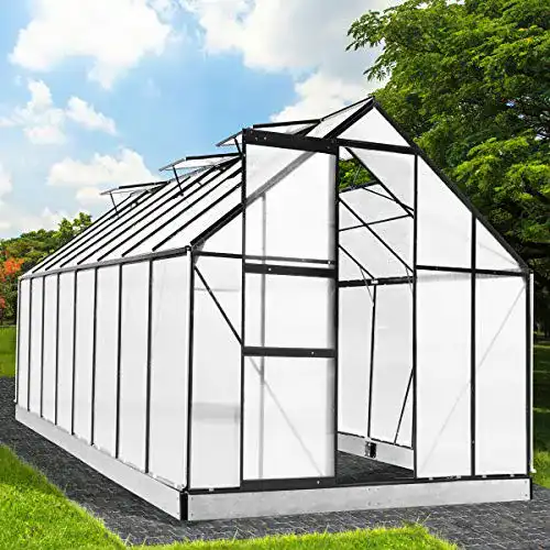 Die beste Gewächshaus BRAST Aluminium mit Fundament rostfrei 2026 Test Bestseller Gewächshaus BRAST Aluminium mit Fundament rostfrei