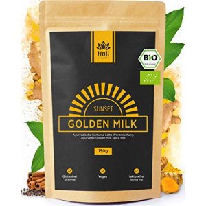 Goldene-Milch-Pulver Holi Natural ®️ Golden Milk Sunset