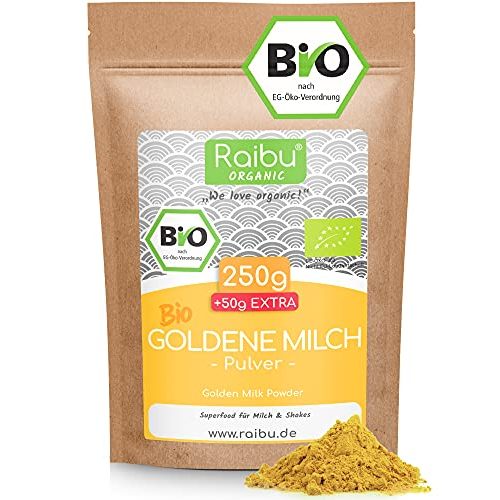Die beste goldene milch pulver raibu goldene milch pulver bio 250g 50g Bestsleller kaufen