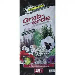 Graberde KUHLMANN Premium 45-Liter-Sack | natürlich schwarz