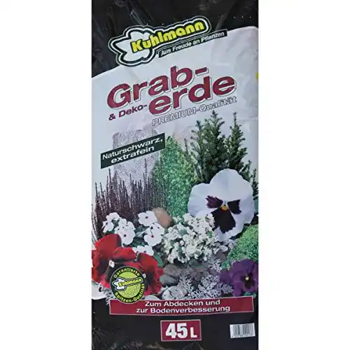 Die beste Graberde KUHLMANN Premium 45-Liter-Sack | natürlich schwarz 2026 Test Bestseller Graberde KUHLMANN Premium 45-Liter-Sack | natürlich schwarz