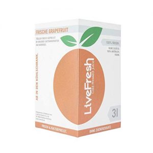 Grapefruitsaft LiveFresh Frisch & Kaltgepresster 3 Liter Box