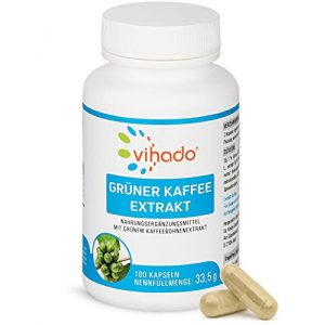 Extrakt ze zelené kávy Vihado s vysokým obsahem 50% kyseliny chlorogenové