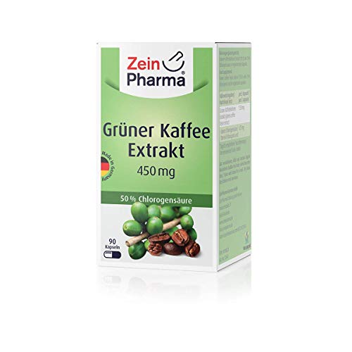 Grüner Kaffee ZeinPharma Zein Pharma Extrakt Kapseln 450 mg