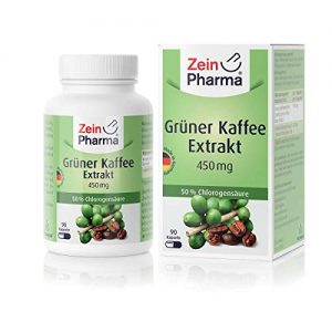 Grüner Kaffee ZeinPharma Zein Pharma Extrakt Kapseln 450 mg