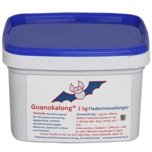 Guano-Dünger Guanokalong Fledermaus-Dünger Pulver 1kg