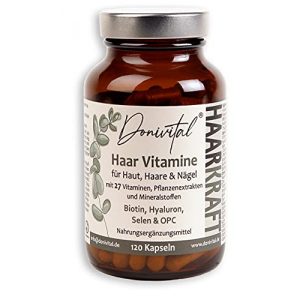 Haar-Vitamine Donivital ® – 27 hochdosierte Vitalstoffe