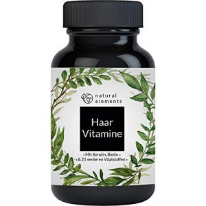 Haar-Vitamine natural elements Haar Vitamine – 180 Kapseln