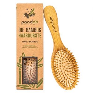 Haarbürste Holz pandoo Bambus Haarbürste mit Naturborsten