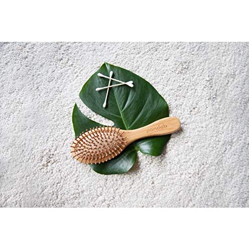 Haarbürste Holz pandoo Bambus Haarbürste mit Naturborsten