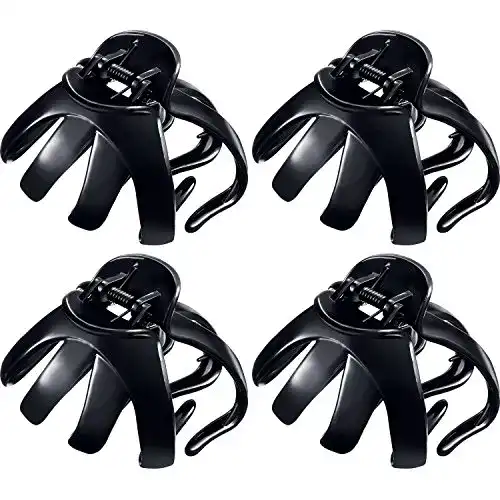 Haarklammer Bememo 4 Stück Große Grip Octopus Klammer