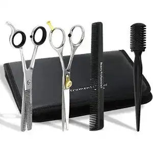 Haarschneideset InstrumenteNrw Friseur-Scheren Set 5-teilig