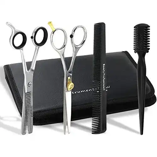 Haarschneideset InstrumenteNrw Friseur-Scheren Set 5-teilig