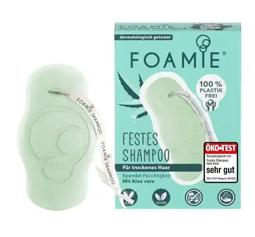 Haarseife Foamie Festes Shampoo für trockenes Haar, 80g