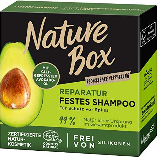 Die beste haarseife nature box reparatur festes shampoo avocado oel 85 g Bestsleller kaufen