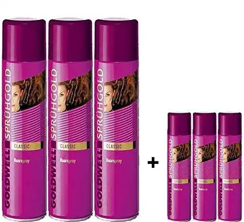 Haarspray Goldwell Sprühgold Classic unisex, Aktion 3x 600ml