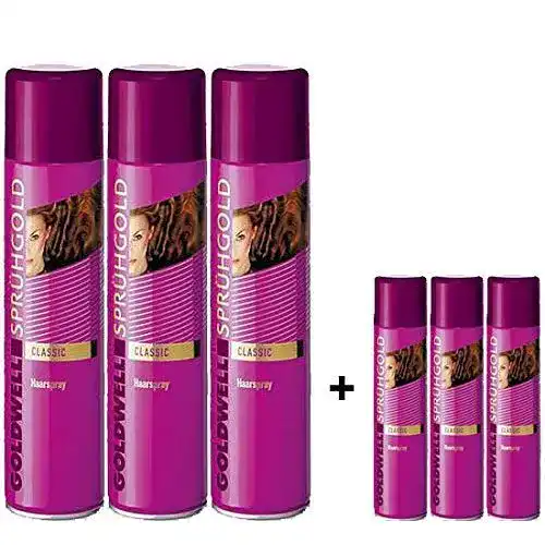 Haarspray Goldwell Sprühgold Classic unisex, Aktion 3x 600ml