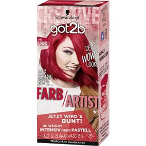 Haartönung rot Got2B SCHWARZKOPF Farb/Artist, Haarfarbe 092