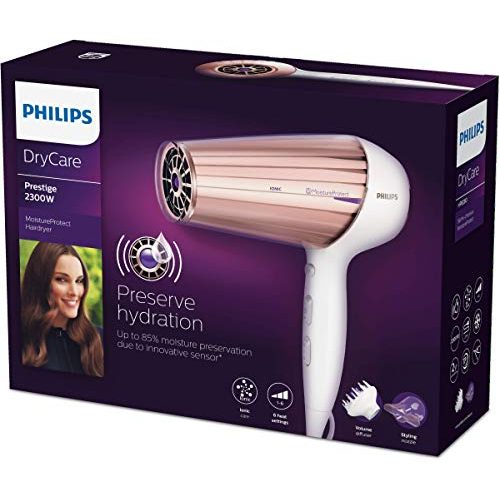 Haartrockner Philips DryCare Prestige mit MoistureProtect Sensor