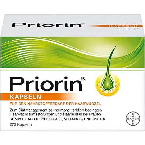 Haarwuchsmittel Priorin Kapseln, hormonell erblich, 270 Kapseln