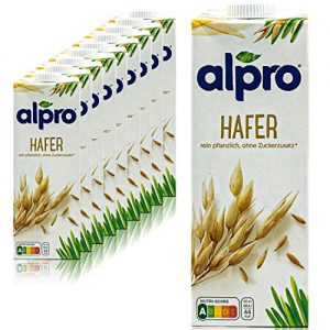 Haferdrink Alpro – 10er Pack Original 1 Liter – Oat Hafer Drink