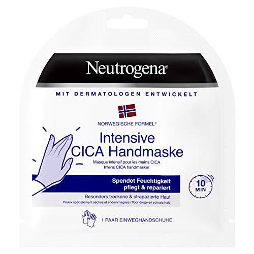Handmaske Neutrogena Intensive CICA, 1 Paar Einweghandschuhe