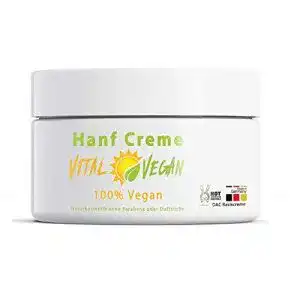 Hanfcreme Vital Vegan Hanföl Creme Naturkosmetik Hanf Öl