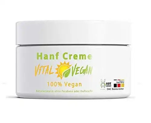 Hanfcreme Vital Vegan Hanföl Creme Naturkosmetik Hanf Öl