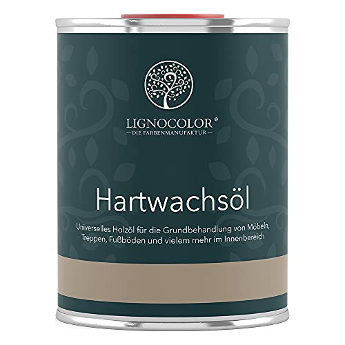 Hartwachsöl Lignocolor 1 L, Natur matt, farblos Allergikerfreundlich