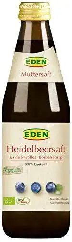 Heidelbeersaft Eden Muttersaft bio (6 x 330 ml)